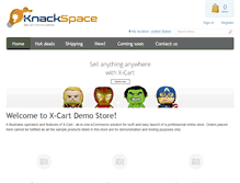 Tablet Screenshot of knackspace.com